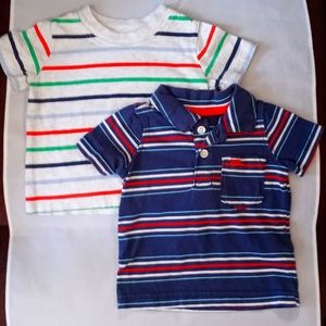 2 Carter's t-shirts